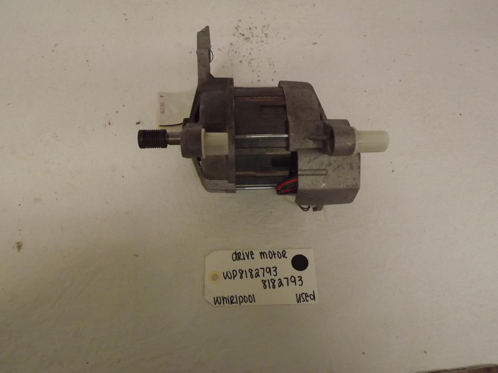 Whirlpool Washer WP8182793 8182793 Drive Motor Used Whirlpool Washer WP8182793 8182793 Drive Motor Used